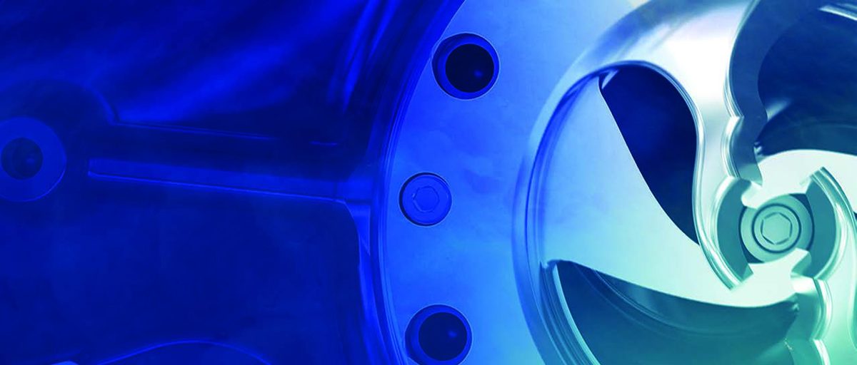 Close view of a Barnes SITHE chopper impeller